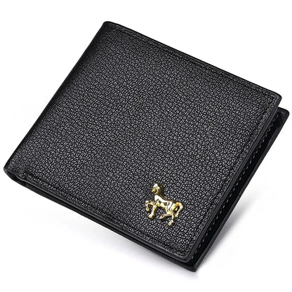 New Men's Horizontal Wallet Multi-Functional Business Zipper Coin For Men Wallet With Credit Card Holder