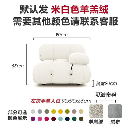 Modern Living Room Sofa Nordic Sectional Recliner Lounge Lazy Minimalist Luxury Reclinable Sofy Do Salonu Interior Furniture - Kimlud