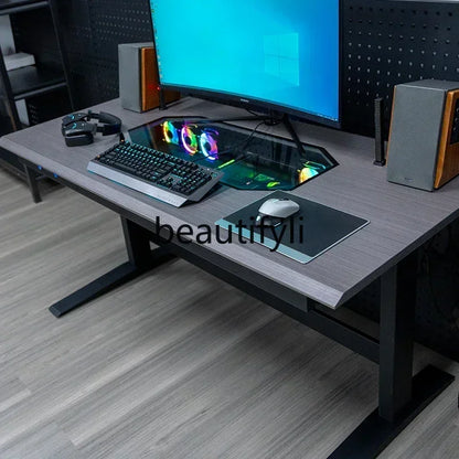 xzzY1 Computer case integrated table transparent desktop assembly machine drawer type large chassis electric lifting e-sports ta