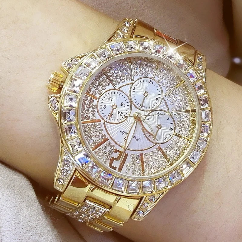 New Women Watch Quartz Diamond Luxury Watch Fashion Top Brand Wristwatch Fashion Watch Ladies Crystal Wristwatches |...