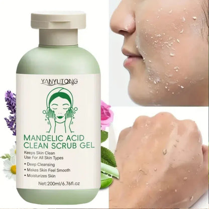 Exfoliating gel facial deep cleansing pore cleansing skin care whitening moisturizing repair facial scrub skin care