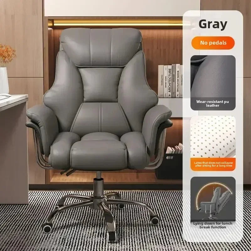 Boss Chair Home Office Computer Comfortable Sofa Study Room Can Lie Down and Rotate Gaming Chair Ergonomics Backrest Lift Chair