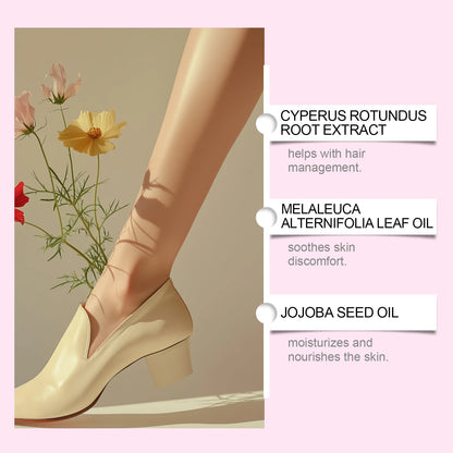 Cyperus Rotundus Oil Body Hair Remover Armpit Leg Arm Reduces Hair Growth Moisturizes Gentle Care Essential Oil for...