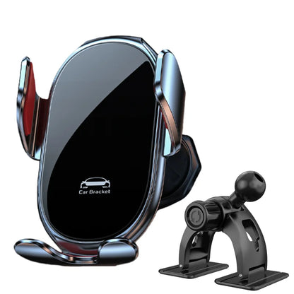 Universal Car Phone Charger Holder 360° Rotation One-handed Operation Mount for Samsung S25 S24 S23 Iphone 17 16 15 14...