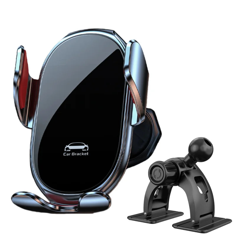 Universal Car Phone Charger Holder 360° Rotation One-handed Operation Mount for Samsung S25 S24 S23 Iphone 17 16 15 14...