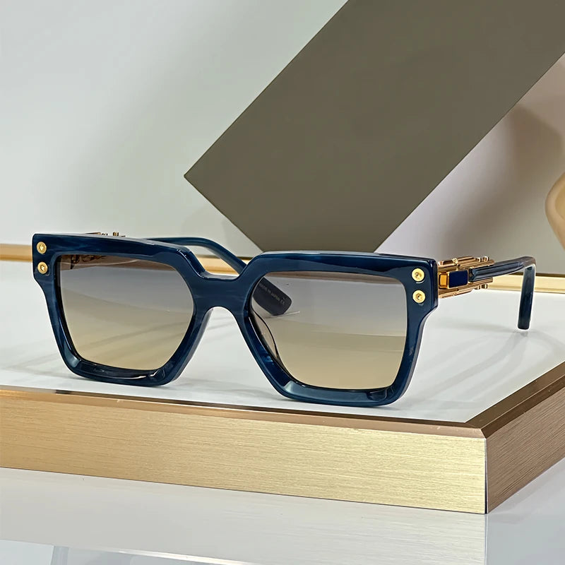 GRADE Fashion Designer Square Brand Sunglasses Handmade Acetate Alloy Uv400 High Street Punk Luxury Classical Eyewear |...