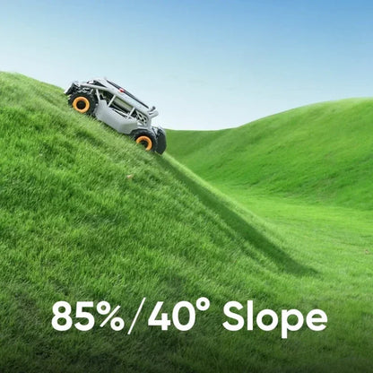 Customized Remote Control Lawn Mower 4WD 85% 40°Slope(Wide Wheels Edition) Cutter for Steep Slopes Smart Remote Mower |...