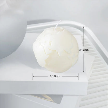 Aromatherapy candles, large pillar ribbed decorative candles, soy wax, suitable for gifts, room shelves, home ribbed decoration