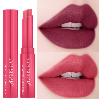 Nude Matte Lip Gloss 6 Colors Long-lasting Velvet Lipstick Waterproof Non-fade Non-stick Cup Lipsticks Women Makeup...