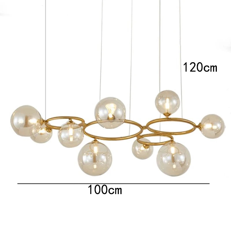 Nordic home decor dining room Pendant lamp lights indoor lighting Ceiling lamp hanging light chandelier lamps for living room - Kimlud
