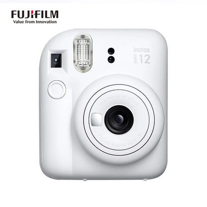 Genuine Fujifilm Instax Mini 12 Instant Camera With 20 Sheets Mini Film Paper Camera Shoulder Strap Bag Accessories Gift Suit - Kimlud