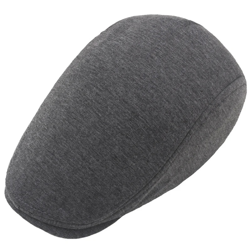 Fashion New Men's Casual Newsboy Hat Flat Cap Winter And Autumn Retro Beret Hat Wild Casual Hats Octagonal Cap Winter...