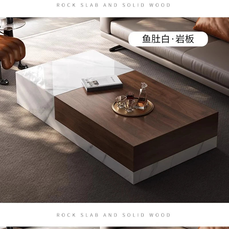 Minimalist Standing Coffee Table Nordic Designer Modern Accessories Center Coffee Table Unique Writing Meubles Home Furniture - Kimlud