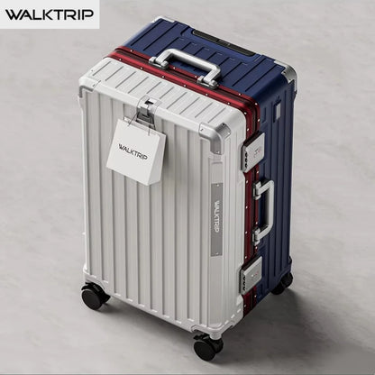 Luxury Travel Suitcase High Quality Upgrade Thicken PC Material Rolling Luggage with Aluminum Frame TSA Lock...