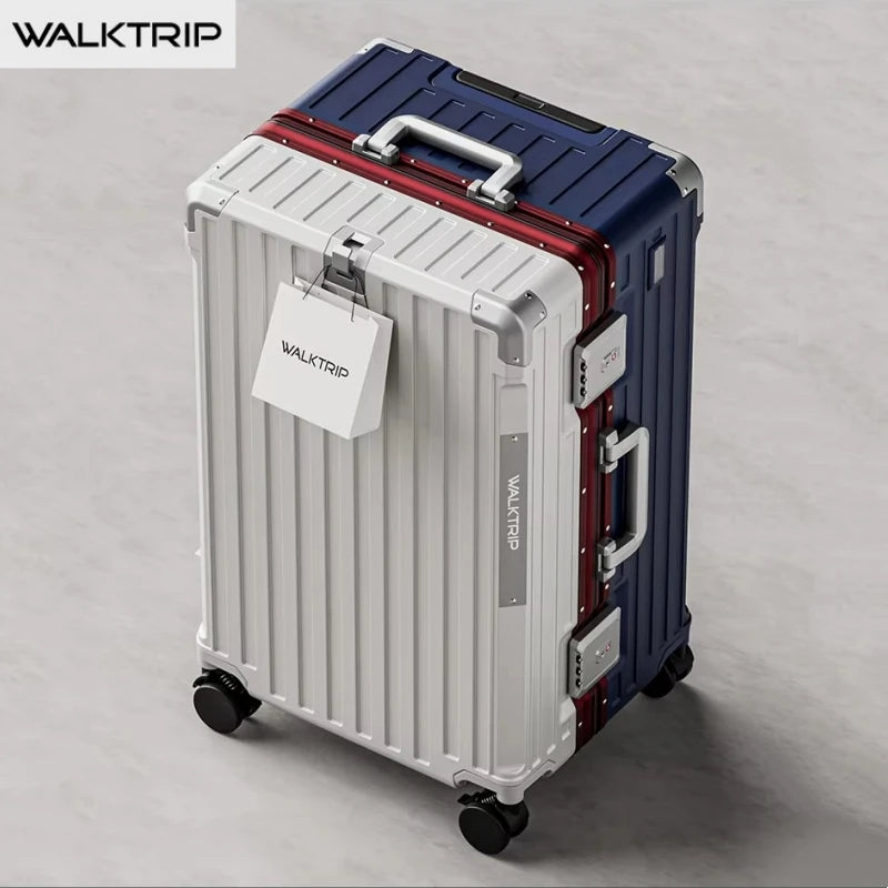 Luxury Travel Suitcase High Quality Upgrade Thicken PC Material Rolling Luggage with Aluminum Frame TSA Lock...
