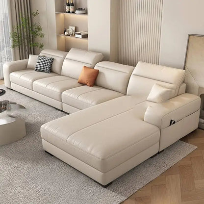 Genuine Modern Living Room Sofas Italian Nordic Minimalist Daybed Sleeper Sofas Recliner Designer Divani Soggiorno...
