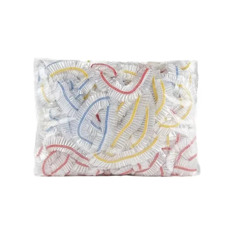 Disposable Food Cover Elastic Saran Wrap Fresh-keeping Lid Fruit Covers Cling Film Shower Caps Kitchen Storage Bags Organizer