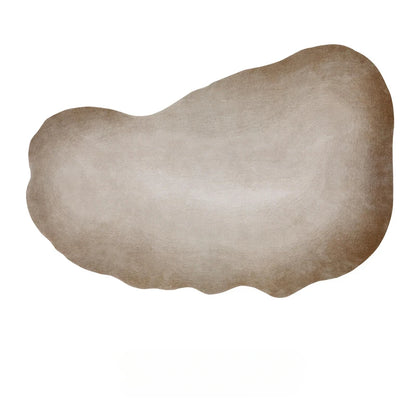 Wabi sabi Style Carpets for Living Room Luxury Bedroom Decor Gray Carpet Irregular Shape Plush Rug Fluffy Soft washable Mat