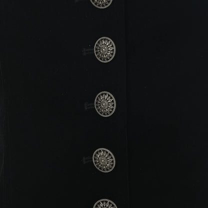 Vintage Velvet Vest for Women V Neck Cropped Sleeveless Casual Tops Regular Fitted Jacket Waistcoat