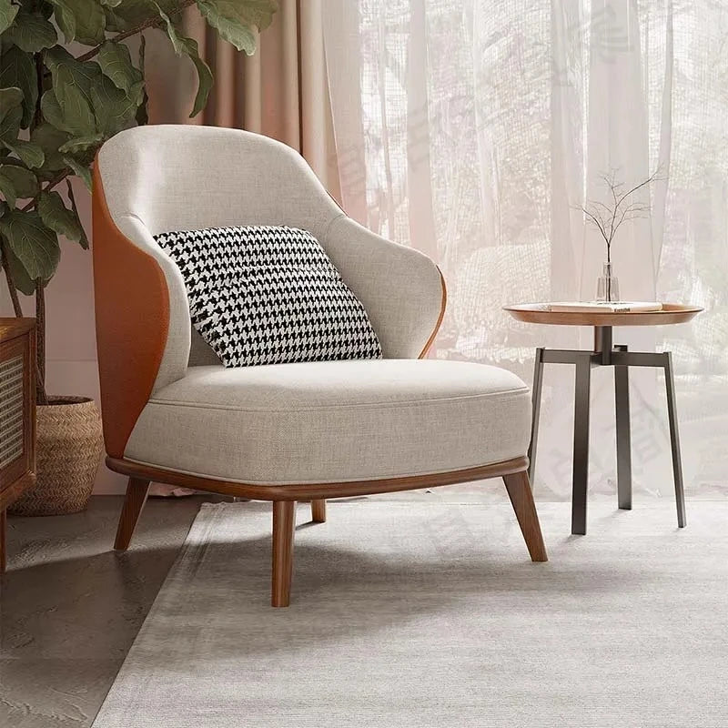 Aesthetic Nordic Chair Modern Design Relax Throne Garden Unique Chairs High Quality Comfortable Terrace Muebles Salon Furniture - Kimlud