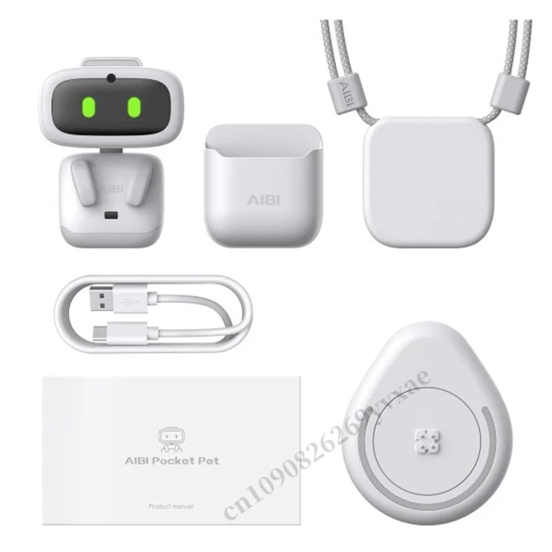 AIBI Smart Automation Robot - AI Robot with Bluetooth, Wi-Fi, Mobile App Control, 9 Languages Voice Command Home...