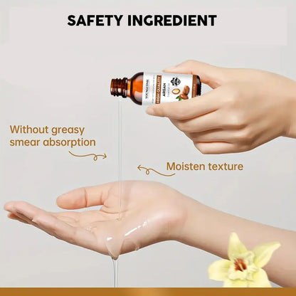 Argan Oil Soft Moisturize Body Skin Adds Shine Enhances natural luster for healthy-looking hair Repairs Damage...