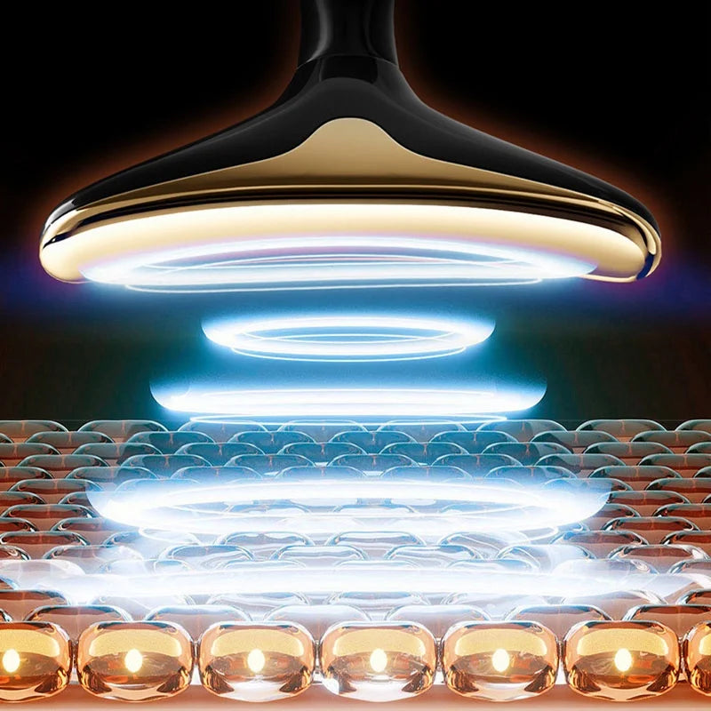 Face Lifting Device Neck Facial Eye Massage Introducer Microcurrent Skin Rejuvenation Anti Aging Beauty Device Face Massager