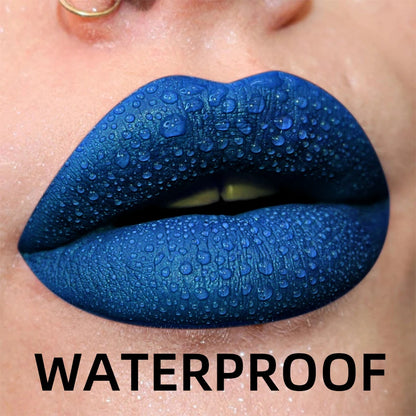 19 Colors Matte Velvet Lip Gloss Waterproof Liquid Lipstick Nude Black Lips Tint Makeup Lip Glaze Cosmetics Red Lip...