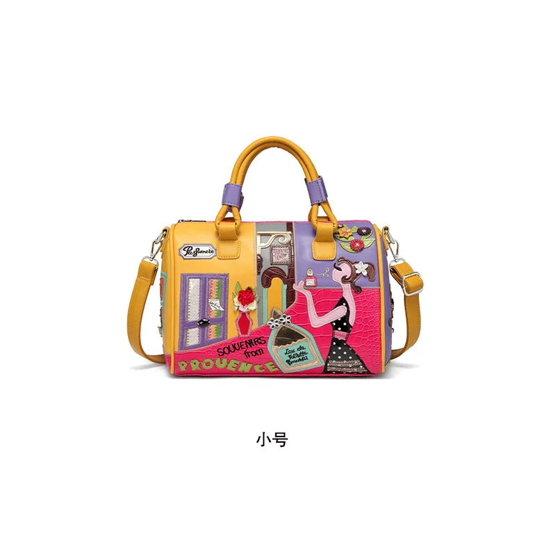 Luxury Women Pu Leather Handbag Fashion Large Capacity Female Shoulder Bags High Quality Ladies Boston Crossbody Bag...