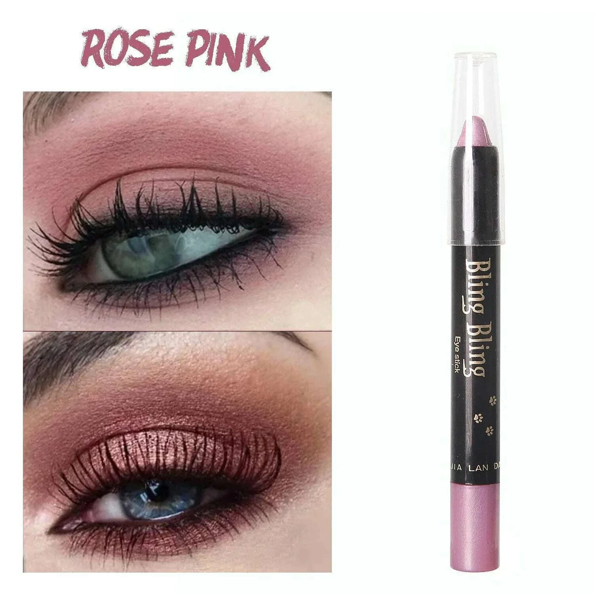 Pearlescent Glitter Eyeshadow Pen Eye Shadow Pencil Waterproof Matte Cream Nude Eye Makeup Pigment Silkworm Eyeliner Shadow Pen