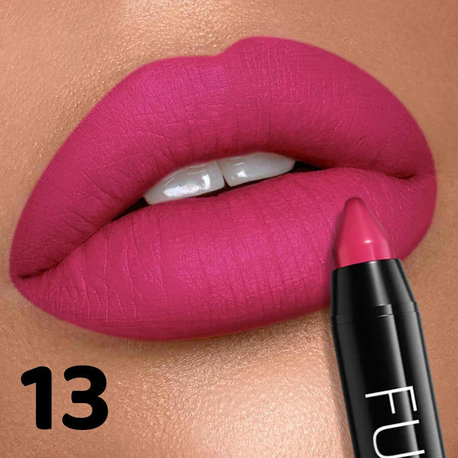 16 Color Nude Brown Lipliner Pen Waterproof Lipstick Sexy Red Matte Contour Lip Tint Lasting Lips Korean Makeup Product Lipgloss