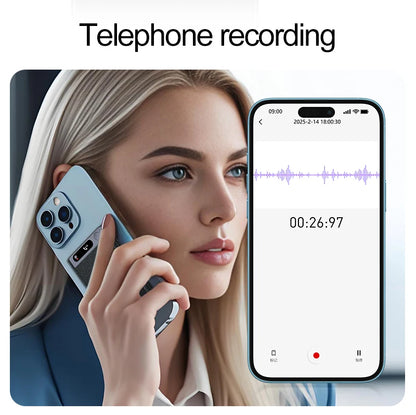 Smart AI Recording Device with WiFi Quick Charge Large Memory Noise Reduction Function Portable Voice Activated Dictaphone