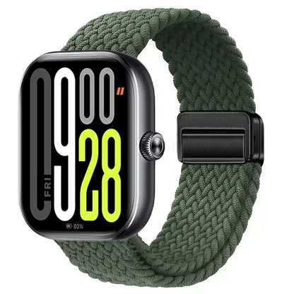 Magnetic Braided Nylon Loop Band for Xiaomi Redmi Watch 6 5 4 Strap Adjustable Sport Replacement Correa Bracelet Mi Band...