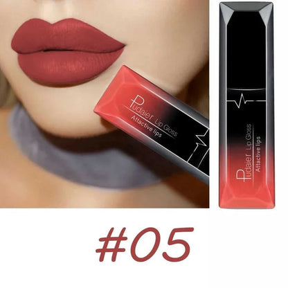 Velvet Matte Liquid Lipstick Waterproof 17 Long Lasting Colors Non Stick Cup Kissproof Smooth Soft Lip Makeup for Girls