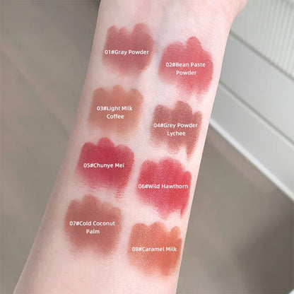 Gege Bear Pink Matte Lipstick Pen Matte Matte Long-lasting Whitening Lip Gloss