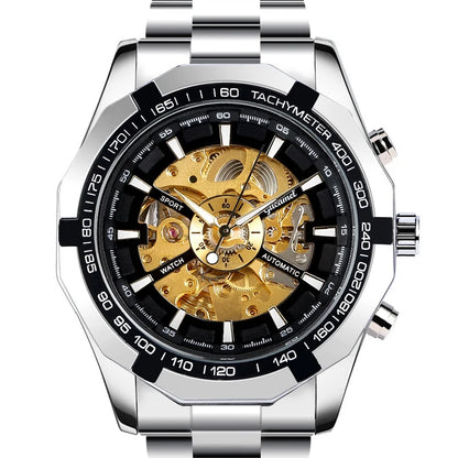 UTHAI M12 Casual and fashionable Men watch, night light automatic mechanical watch, cool clock gift，watches for man