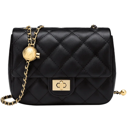 GOLF Lingge Chain Womens Small Square Bag Leather Shoulder Mini Crossbody Bags Banquet Handbag New Fashion Items for Women 2024 - Kimlud