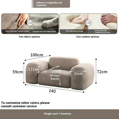 3 Seater Modern Living Room Sofa Bed Foam Xxl Couch Adultsl Designer Longue Sofa Armchair Sofa Sala De Estar Home...