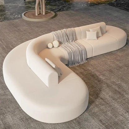 White Wood European Sofas Filler Large Design Nordic Lazy Lounges Couch Puffs Salon Modern Canape Salon Unique Furniture...