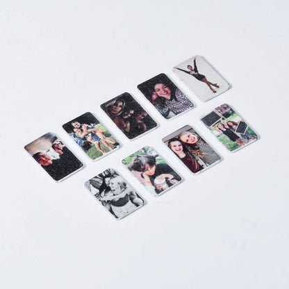 Stainless Steel Customized Letter Envelope Necklace Locket Jewelry Secret Love Note Pendant Engraved Note Photo for Women