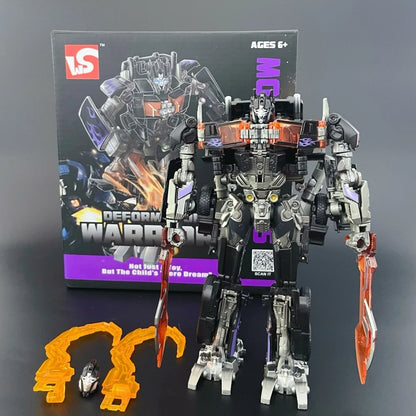 WEIJIANG 20cm New Transformation Toy Movie Version Anime Action Figures Cool Robot Car Model Children Kids Boy Gift In Stock