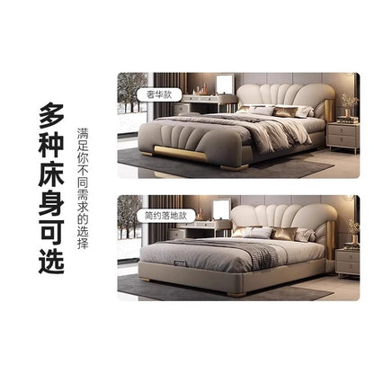 180x200cm luxury bed king size Base beds and frames living room cabinets double bed king size bed frames with head board