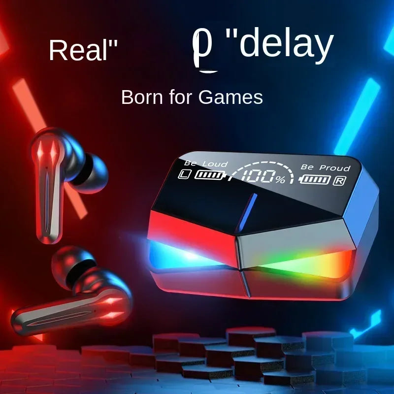 Original M28 Wireless Headphones Bluetooth 5.3 Earphones sport Earbuds Headset With Mic Charging box Headphones For smartphones