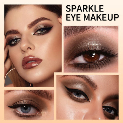 19 color 1pcs Smoky Dark Green Eyeshadow Pen Stick Waterproof  Metallic Glitter Eye Shadow Highlighter Pencil Makeup Tool Cosmet