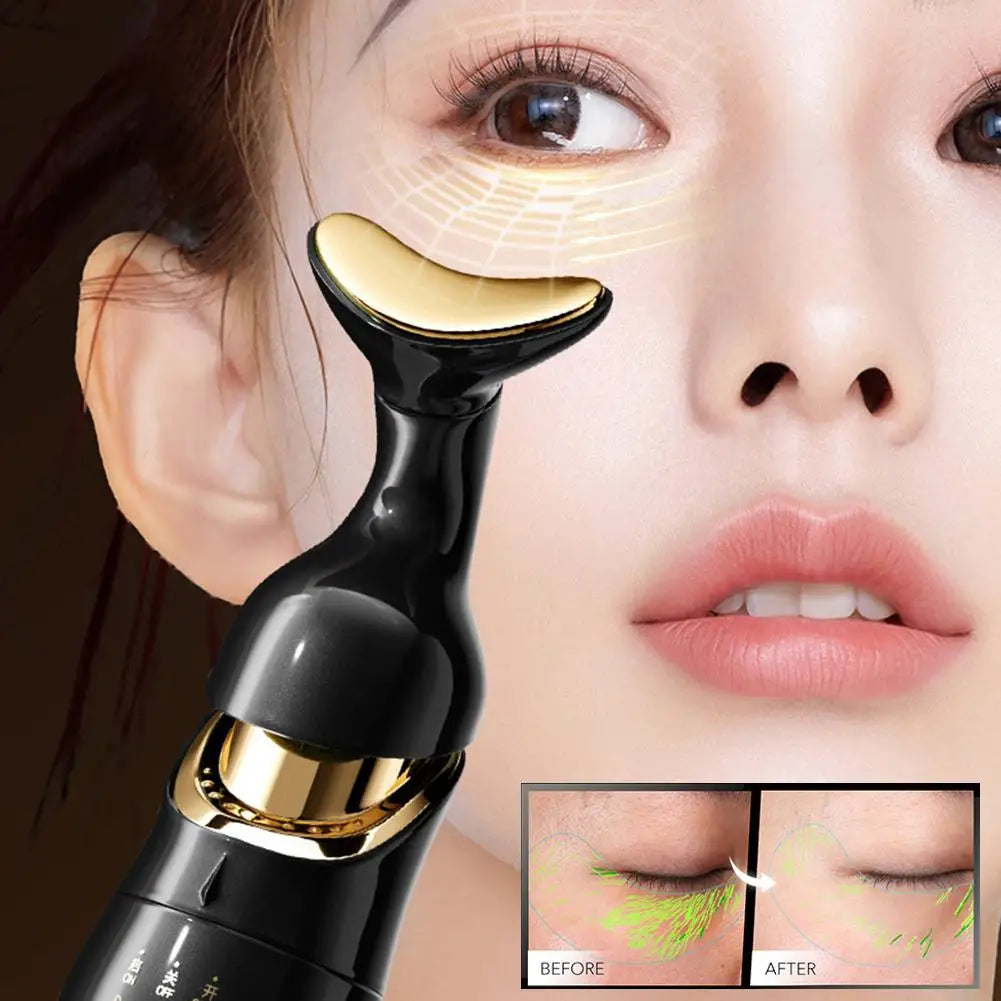 3 In 1 Facial Lifting Device Neck Facial Eye Massage Face Slimmer EMS Beauty Skin Tightening Wrinkle Anti Aging Face Massager