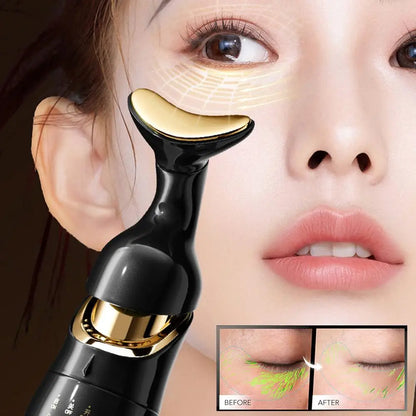 3 In 1 Facial Lifting Device Neck Facial Eye Massage Face Slimmer EMS Beauty Skin Tightening Wrinkle Anti Aging Face Massager