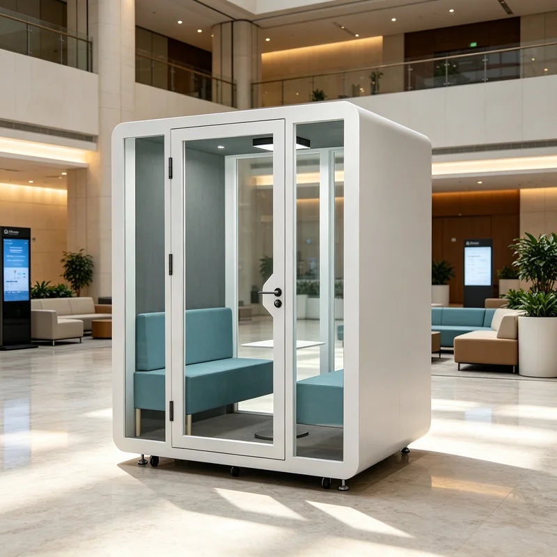 Customized Portable Sound‑Isolated Remote‑Work Booth Indoor Mobile Silent Pod Privacy Home‑Office Study Cabin