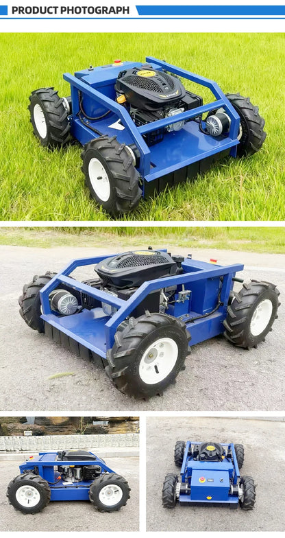 Customizable automatic lawnmower, remote-controlled robot lawnmower, lawn mowing machine available at the best price - Kimlud