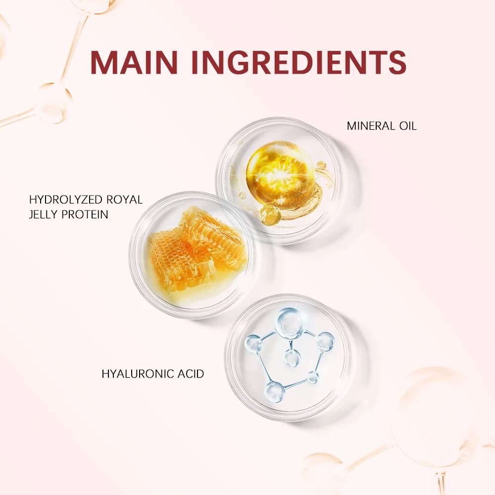 Crystal Fruit Honey Essence Lip Oil Sexy Plump Lip Jelly Strawberry Tinted Lip Liquid Waterproof Moisturize Oil Lipgloss Makeup - Kimlud