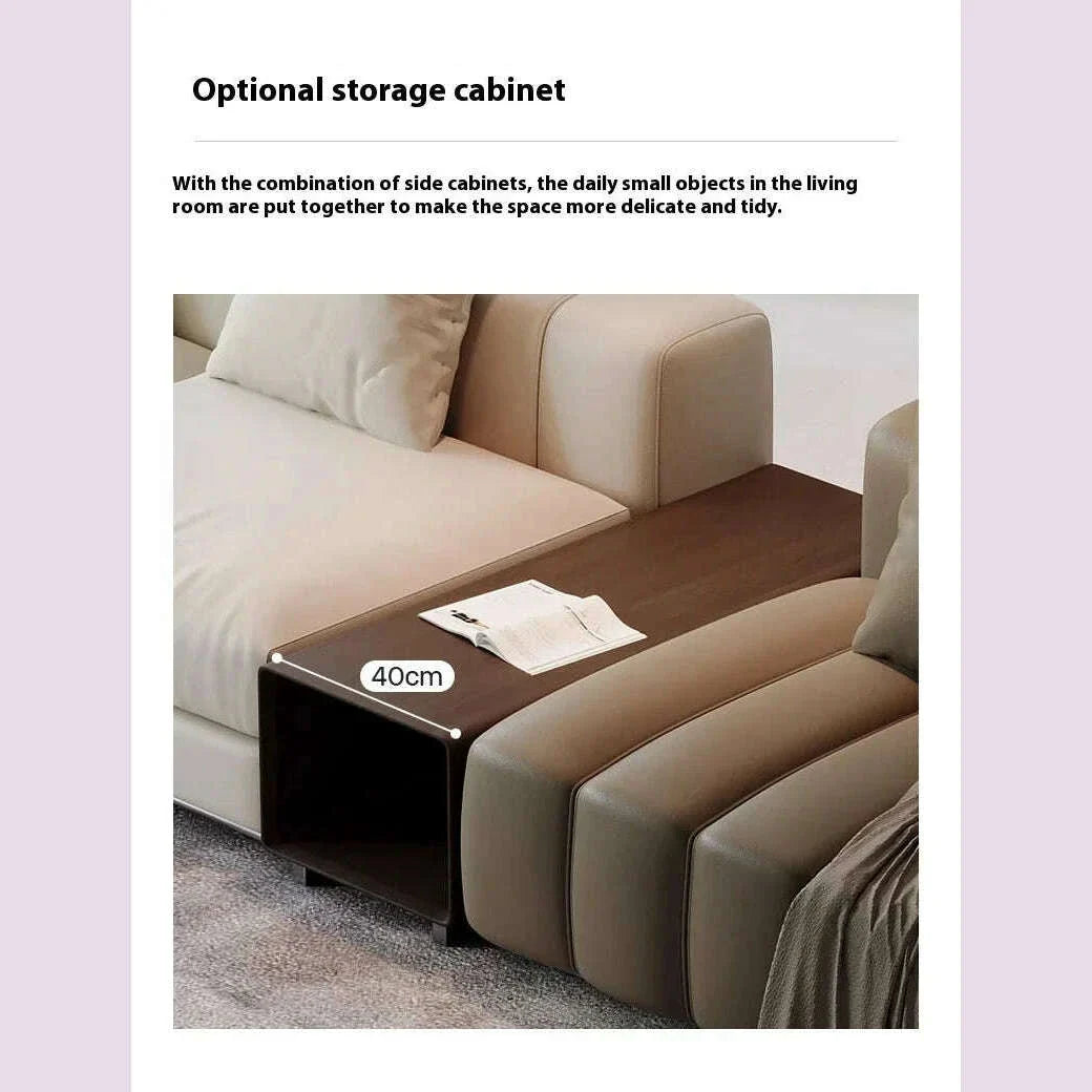 Italian Minimalist Sofa Living Room Recliner Multifunctional Modern Designer Sofa Elegant Luxury Divano Soggiorno Home Furniture